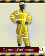 Clothing - Overall with Reflectors